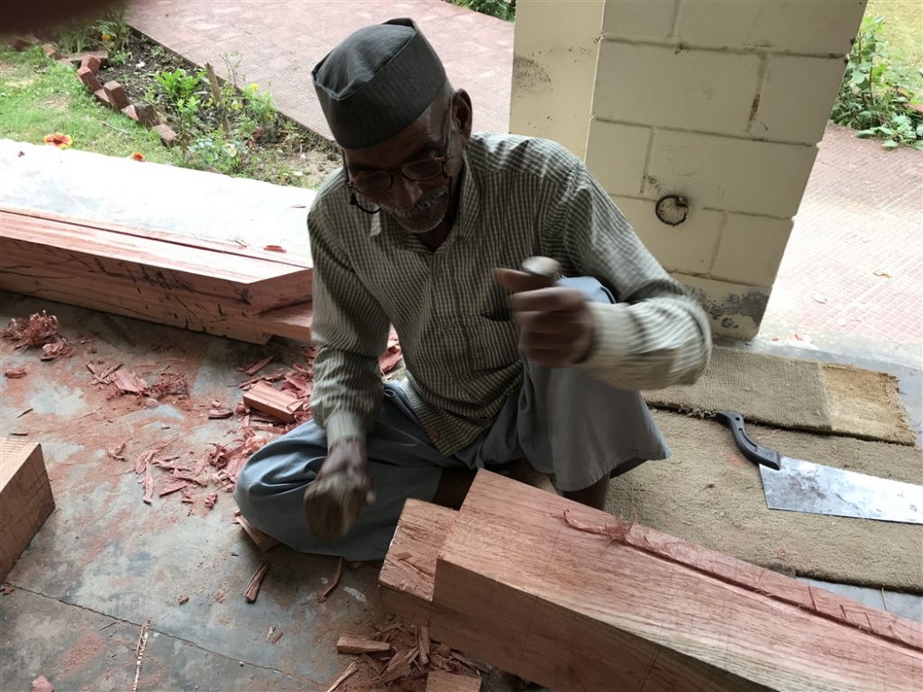 Master Woodcarving Artist Dhani Ram Kumaon