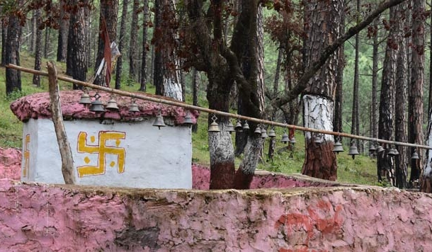 चौफुलिया, गणानाथ का गोलू देवता मंदिर