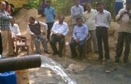 आजादी के 70 बरस बाद चम्पावत के पुल्ला गांव में पानी आ ही गया