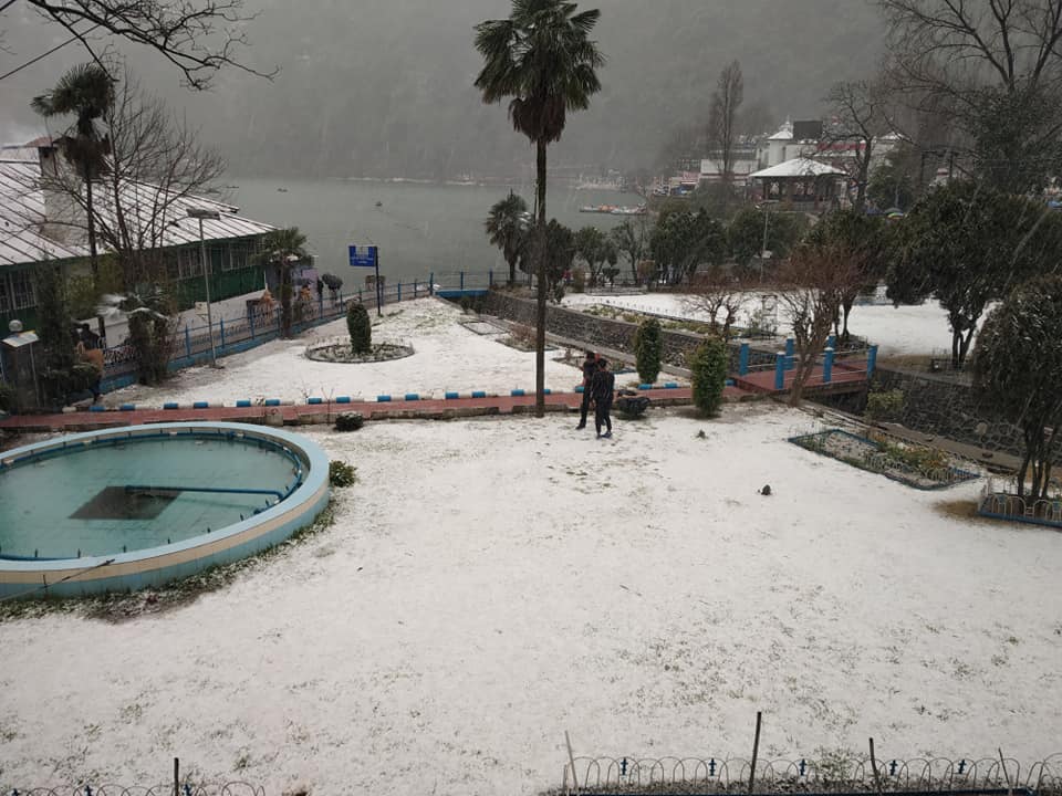 Snowfall 2019 in Nainital