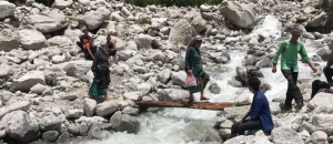 Cloudburst Photos in Gorichal Pithoragarh