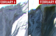 चमोली में हिमस्खलन से हुई तबाही का रास्ता दिखाती हैं सेटेलाइट से मिली तस्वीरें