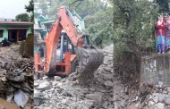बेमौसम बारिश से चौखुटिया में भारी तबाही की तस्वीरें