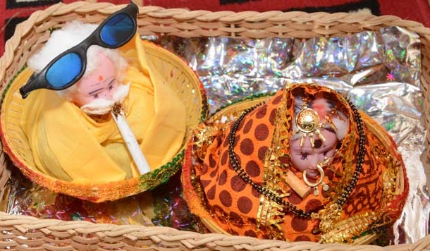 समधी-समधिन की प्रतिकृति बनाने की अनूठी परम्परा