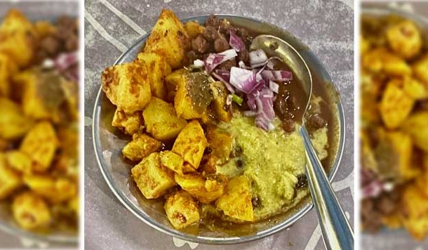 आलू, चने और रायते का यह अनुपम जादू