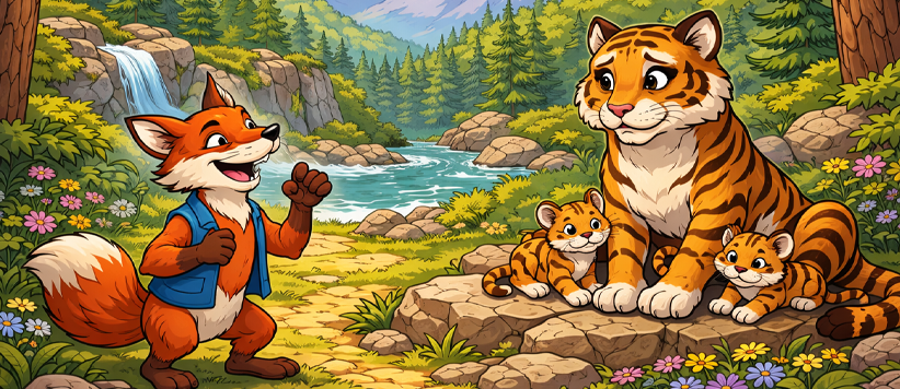 सियार और बाघिन: आदर्श पति की कहानी