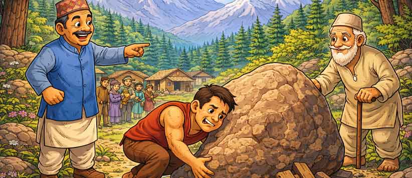 घमंडी पिता और उसकी सीख