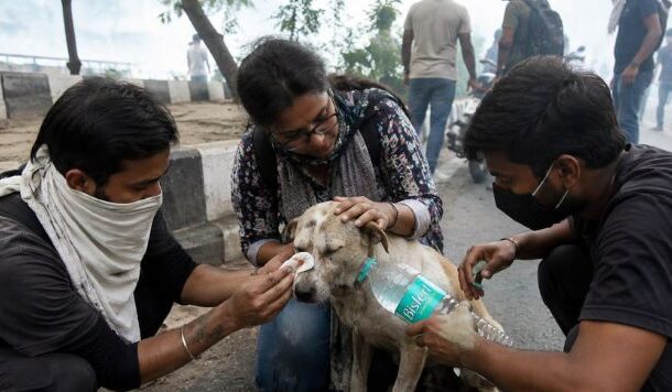 भारत में आँसू गैस के गोले सबसे पहले अंग्रेज़ लाए थे